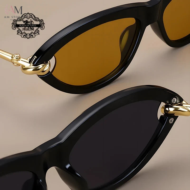 Women's Cat-Eye Oval Sunglasses UV400 - view 5