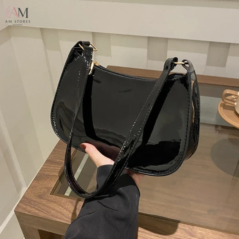 Women's PU Leather Vintage Shoulder Bag - view 1