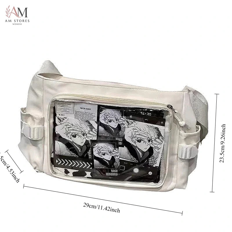 Women's Transparent Crossbody Bag - view 6