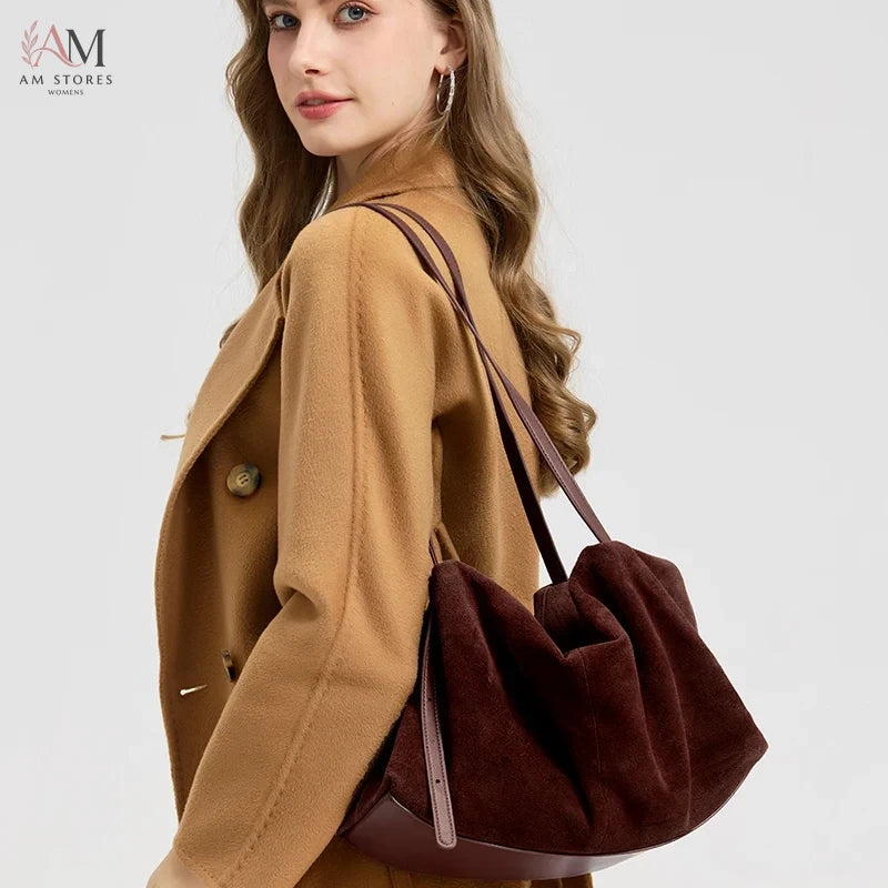 Women's Leather Large-Capacity Tote Bag - view 2