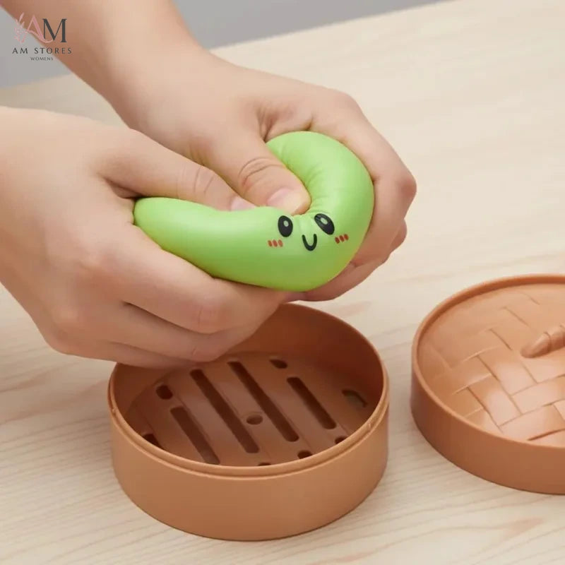Colorful Dumpling Slow-Rebound Squishy Stress Ball - view 3