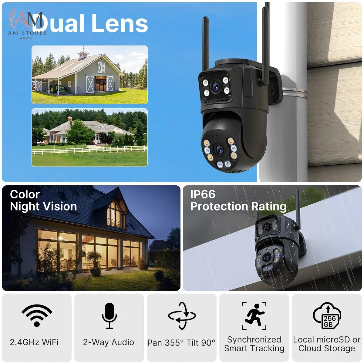 4K Wi-Fi Camera - view 2