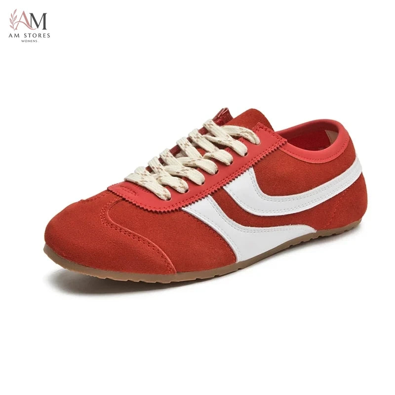 Women's Leather Sneakers - view 4