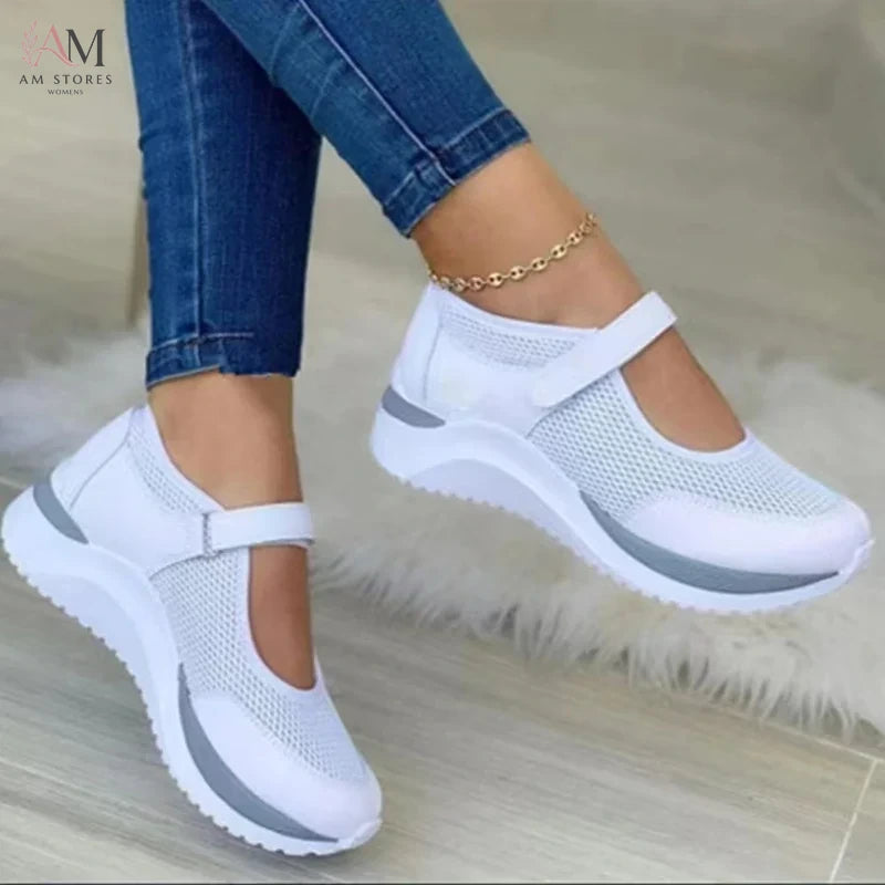 Women's Platform Breathable Casual Sneakers - view 1