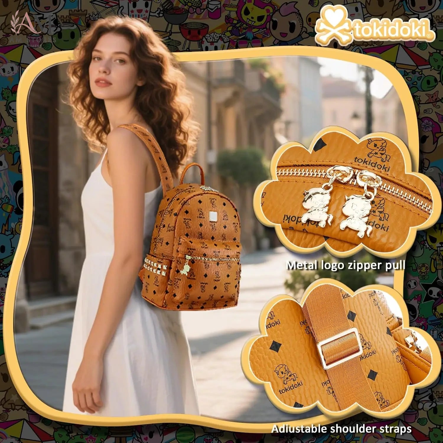 Tokidoki Women's PU Leather Work Backpack - view 2