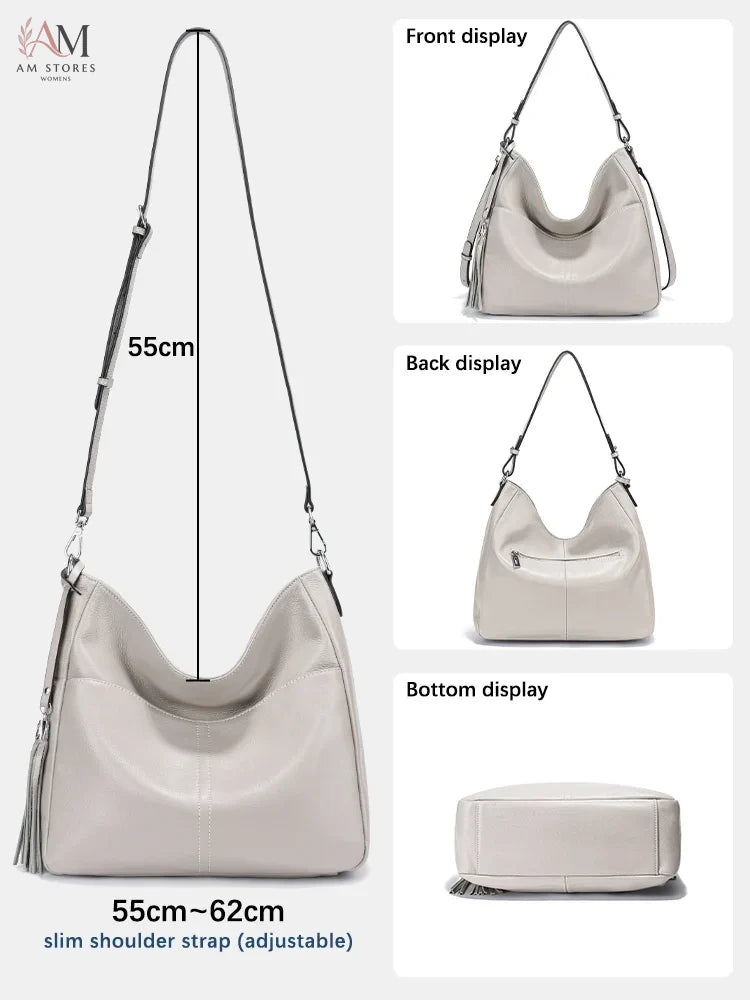 Zency Women's Leather Crossbody Bag - view 5