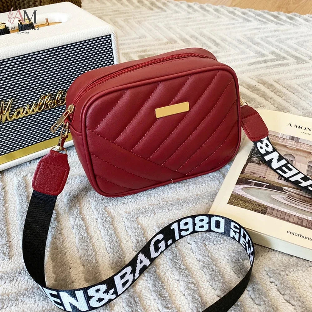 Women's PU Leather Camera-Style Crossbody Phone Bag - view 9