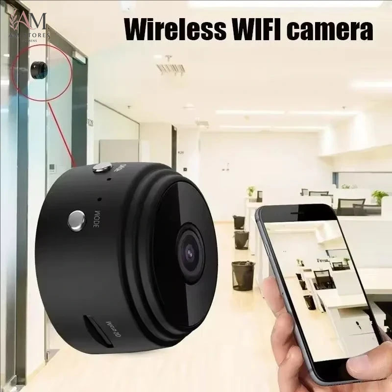 A9 1080P Wi-Fi Wireless Mini Security Camera with Remote Access - view 3