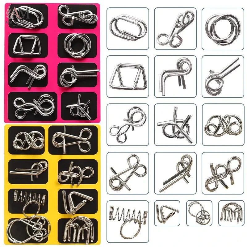 Kids' Educational Metal Brain Teaser - view 5