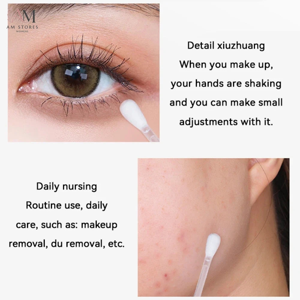 ikAllANT Pre-Soaked Makeup Remover Cotton Swabs - view 5