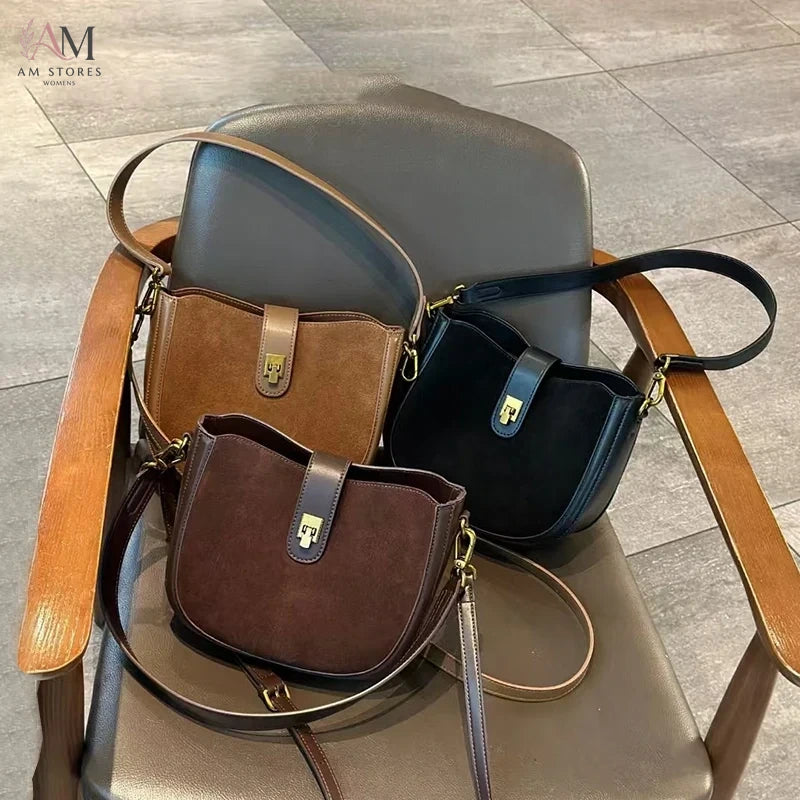Women's Leather Crossbody Bag - view 5