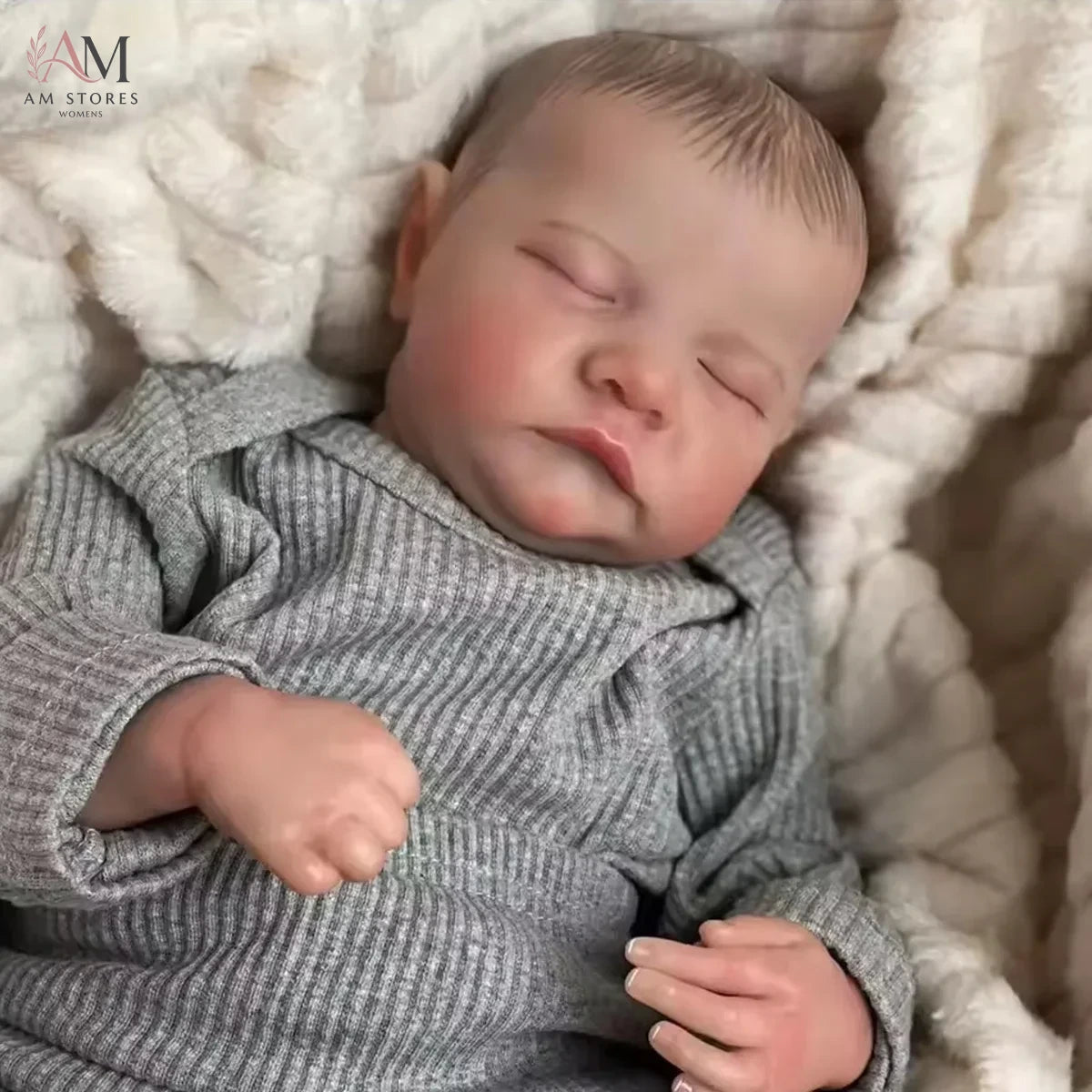 JOYORA Handmade Reborn Baby Doll with 3D Skin - view 5