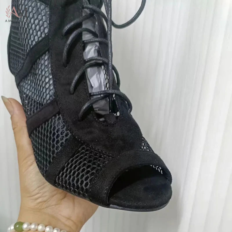 Women's Open-Toe High-Heel Pumps - view 6