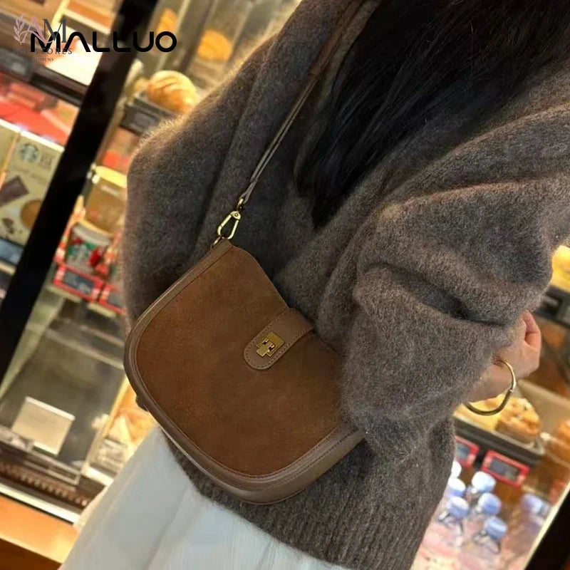 Women's Leather Crossbody Bag - view 2