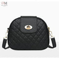 Women's Leather Quilted Multi-Compartment Crossbody Bag - view 7