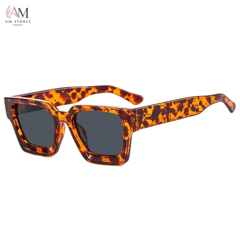 Unisex Vintage Square Driving Sunglasses UV400 - view 14