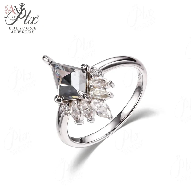 Customize Moissanite Wedding Women's Ring - view 20