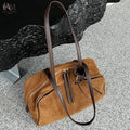 Women's Leather Large-Capacity Tote Bag - view 8