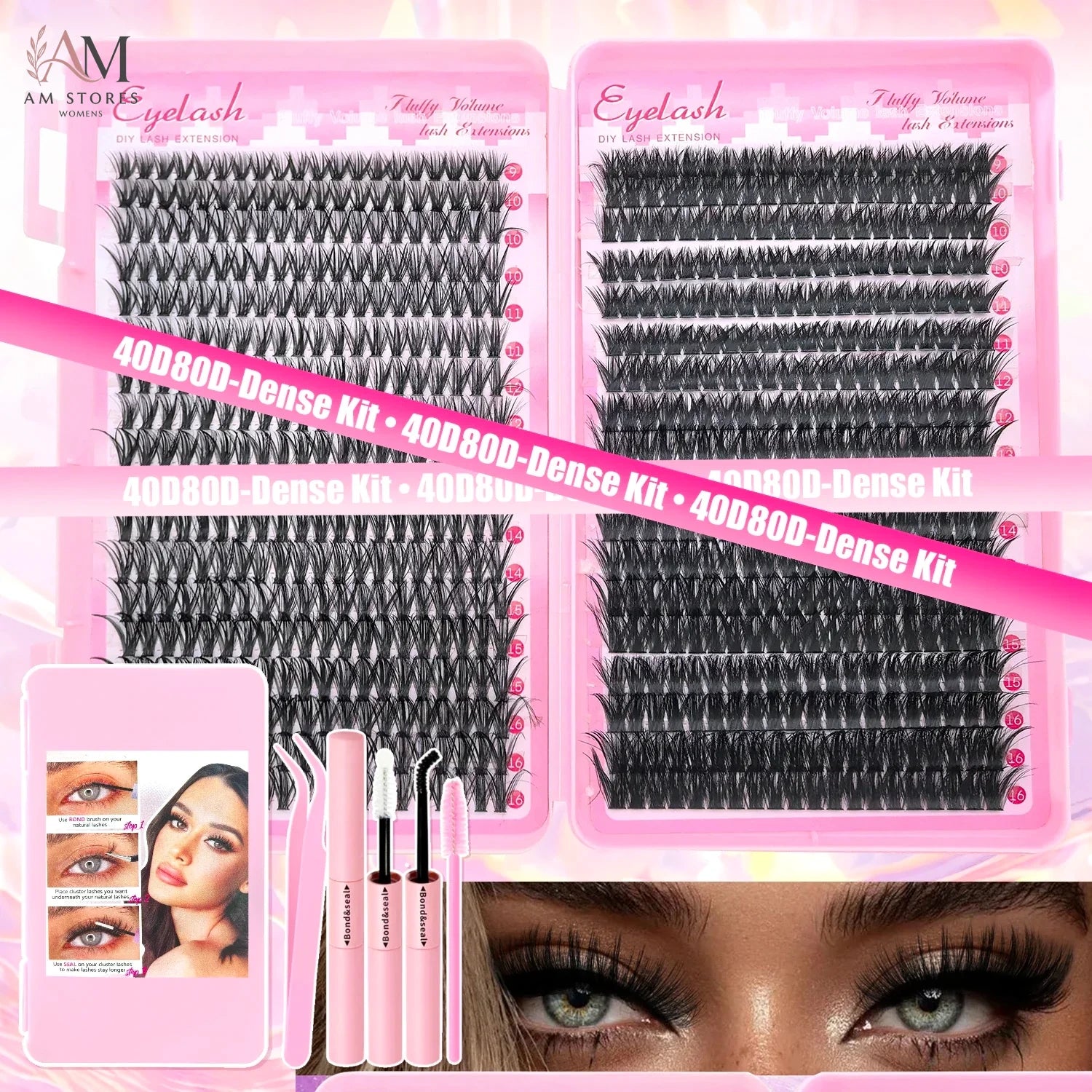 DIY False Eyelashes - view 10