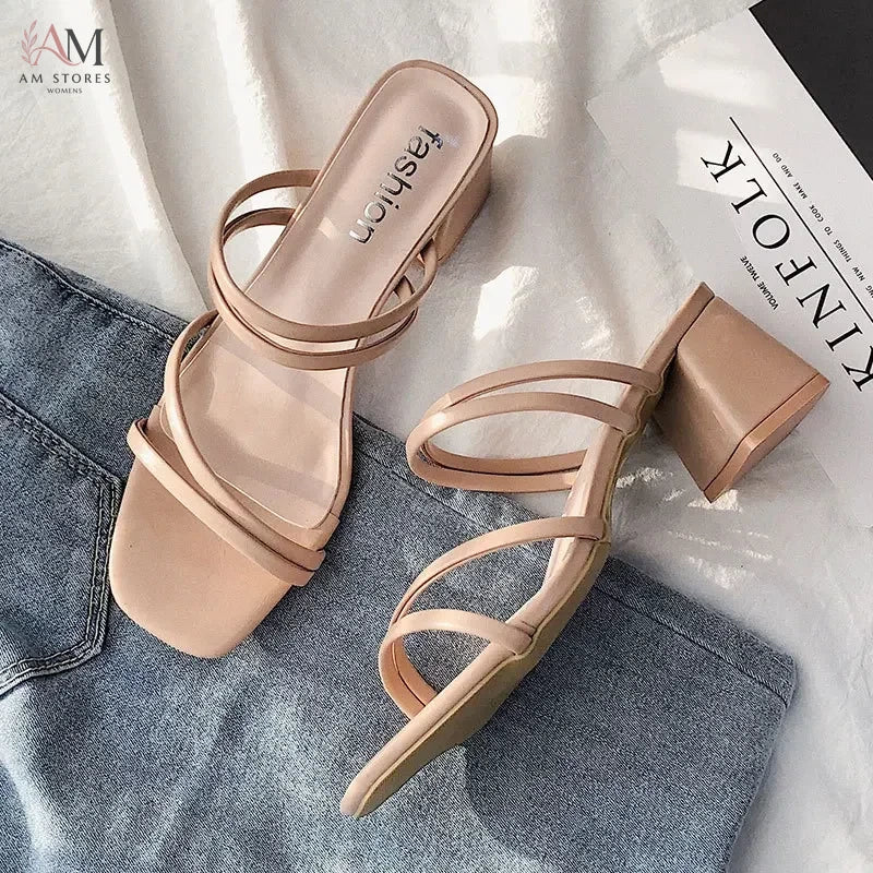 Women's Open-Toe Wedge Casual High-Heel Sandals - view 6