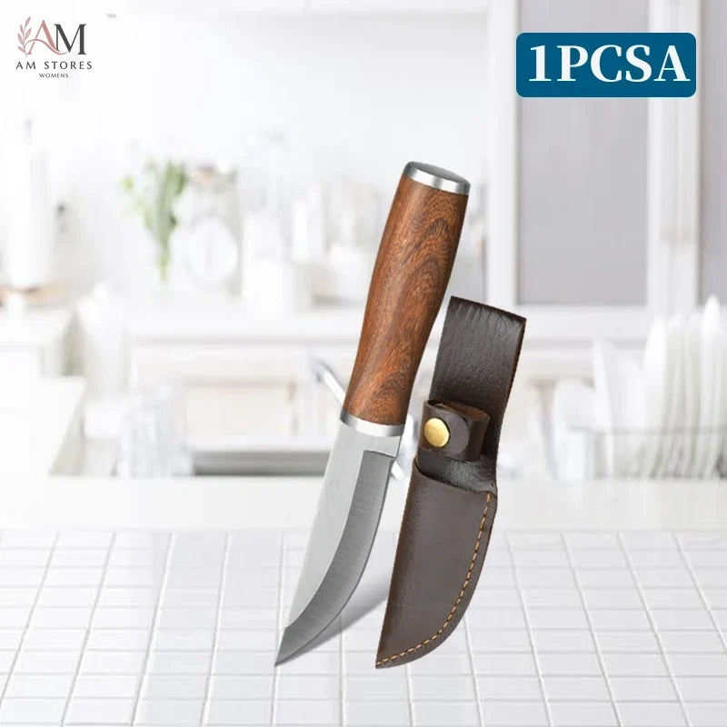 WXCOO Stainless Steel Butcher Knife with Protective Sheath - view 13