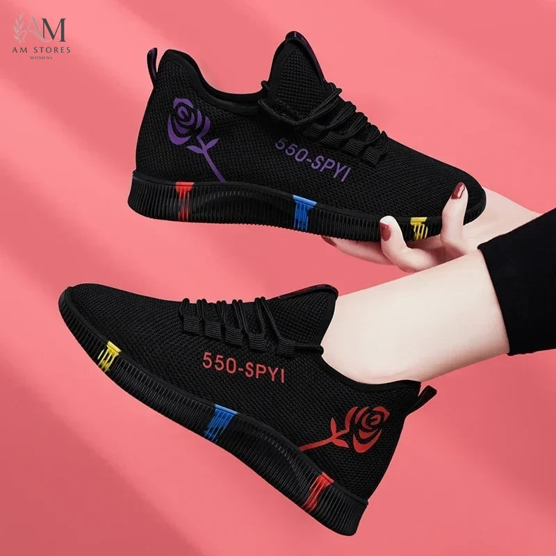 Women's Platform Breathable Casual Sneakers - view 2