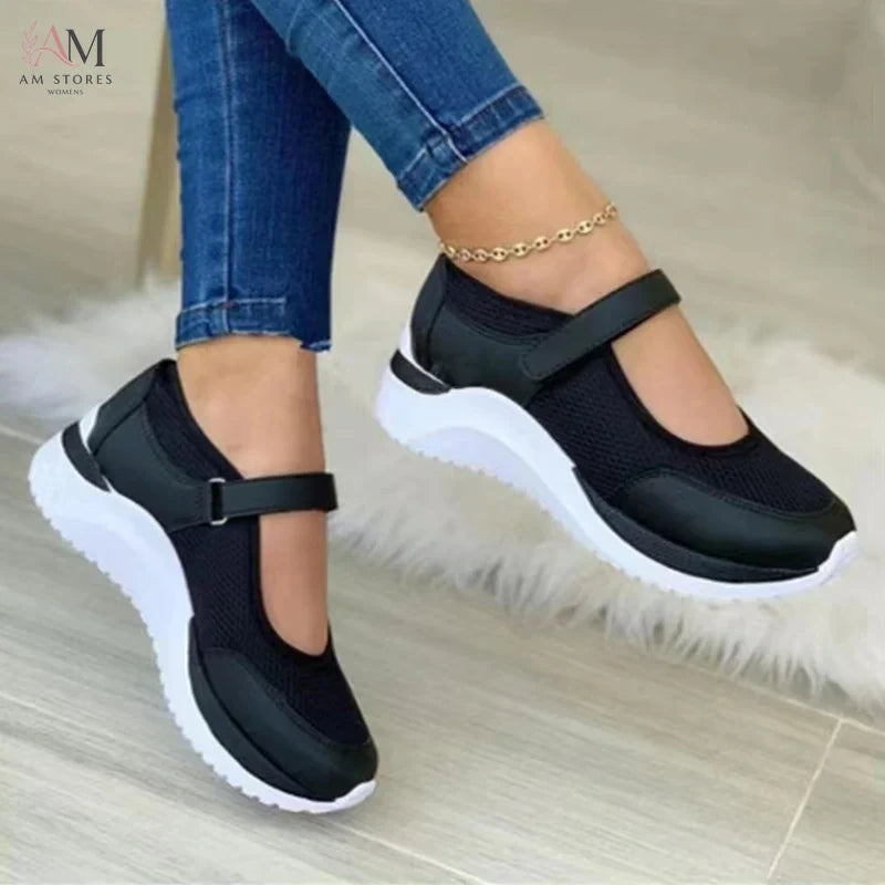 Women's Platform Breathable Casual Sneakers - view 3