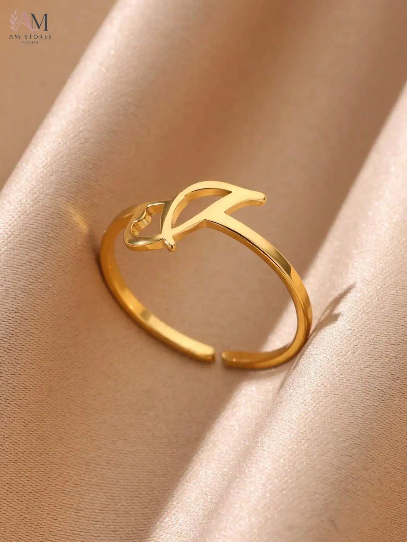 Stainless Steel Open Unisex Ring - view 5