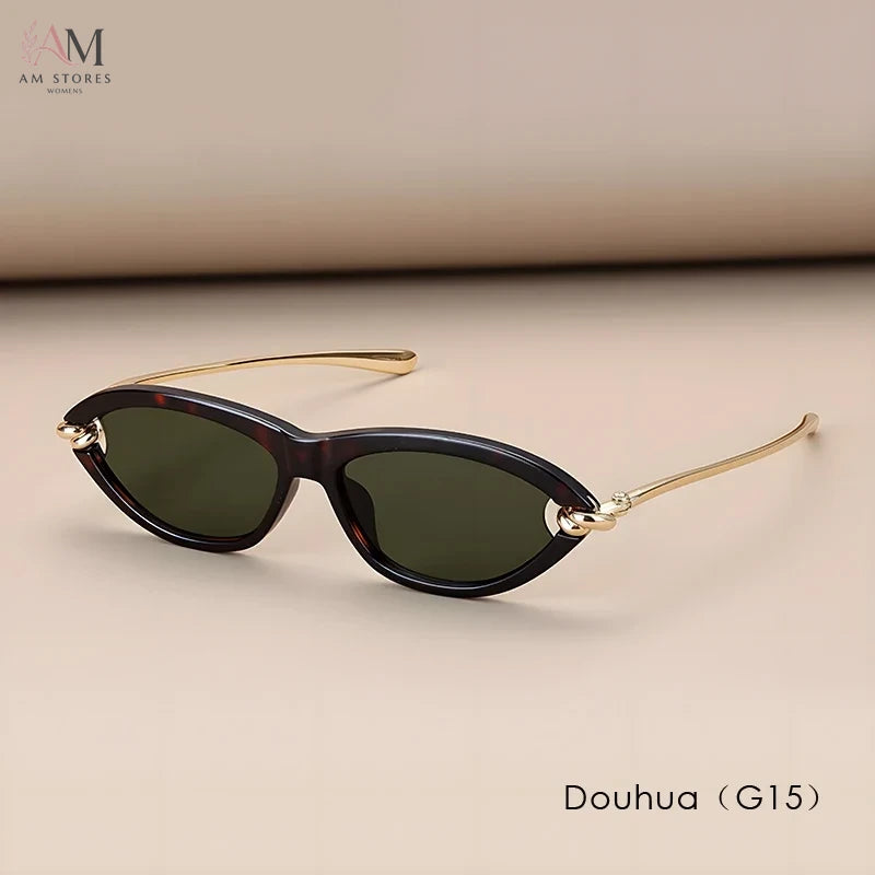 Women's Cat-Eye Oval Sunglasses UV400 - view 8