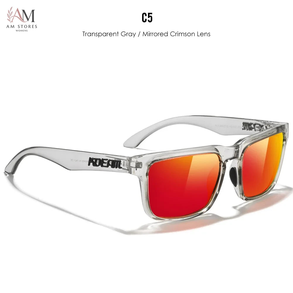 KDEAM Unisex Oversized Square Polarized Photochromic Sunglasses - view 12