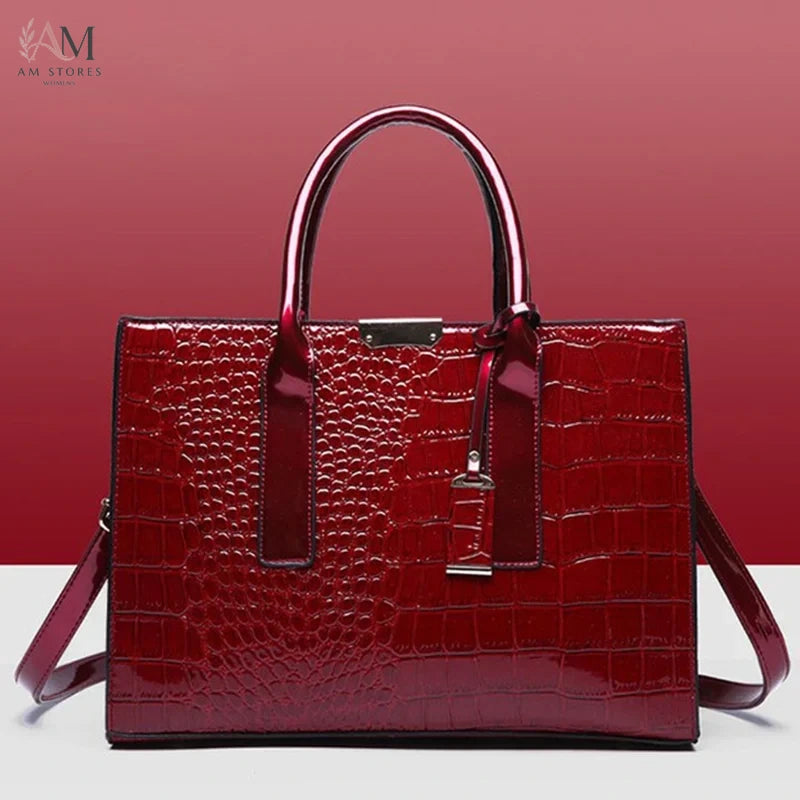 Women's PU Leather Large-Capacity Crossbody Bag - view 9