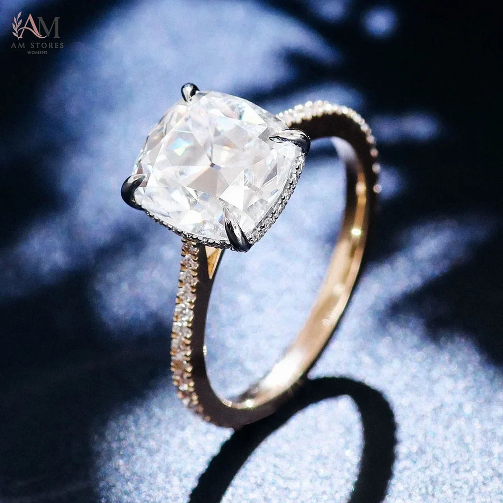 Provence Moissanite Engagement Women's Ring - view 6