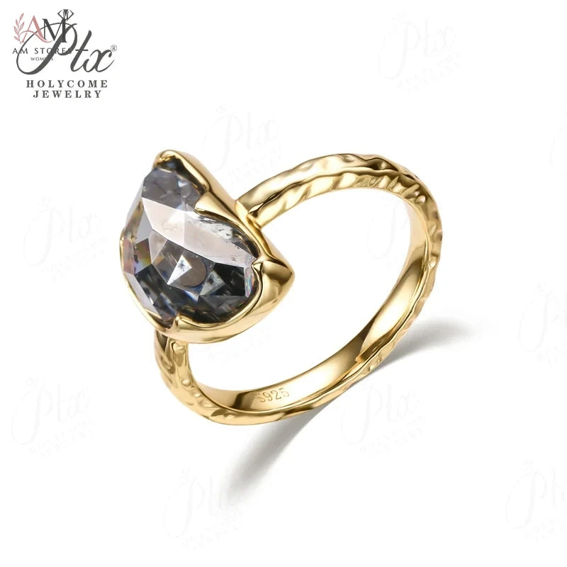 Customize Moissanite Wedding Women's Ring - view 11
