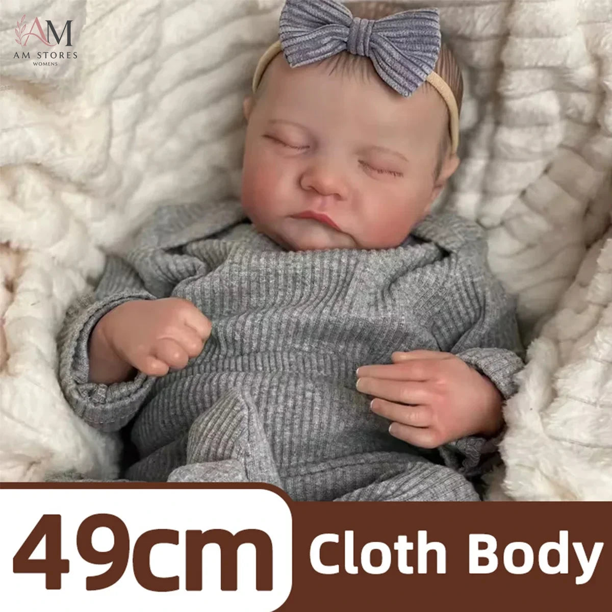 JOYORA Handmade Reborn Baby Doll with 3D Skin - view 9