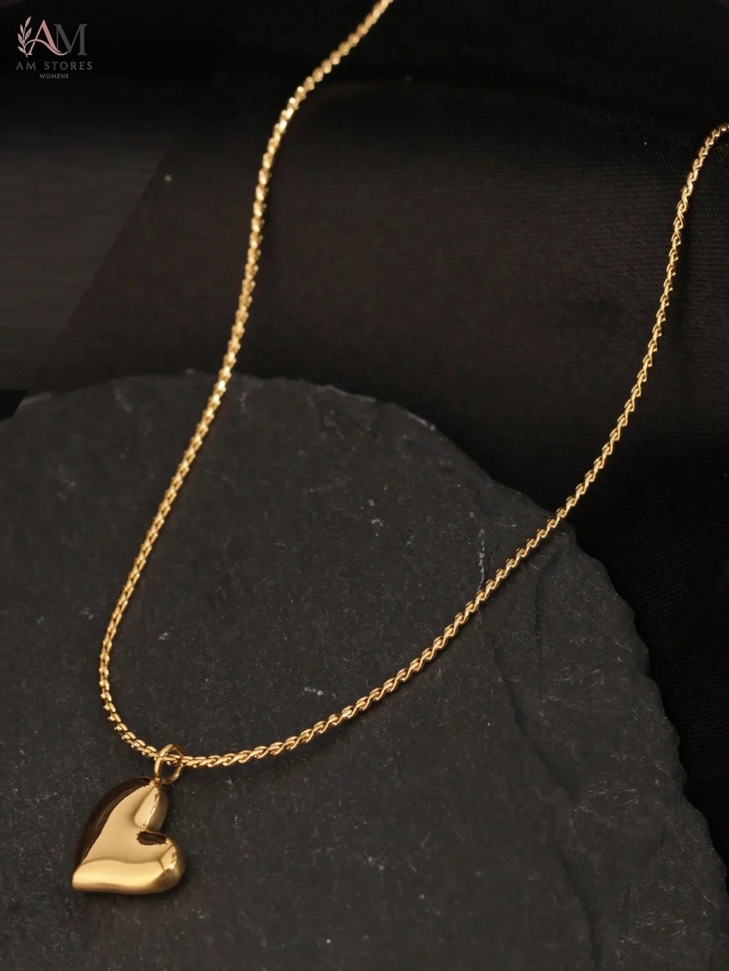 18K Stainless Steel Heart Pendant Women's Necklace - view 6