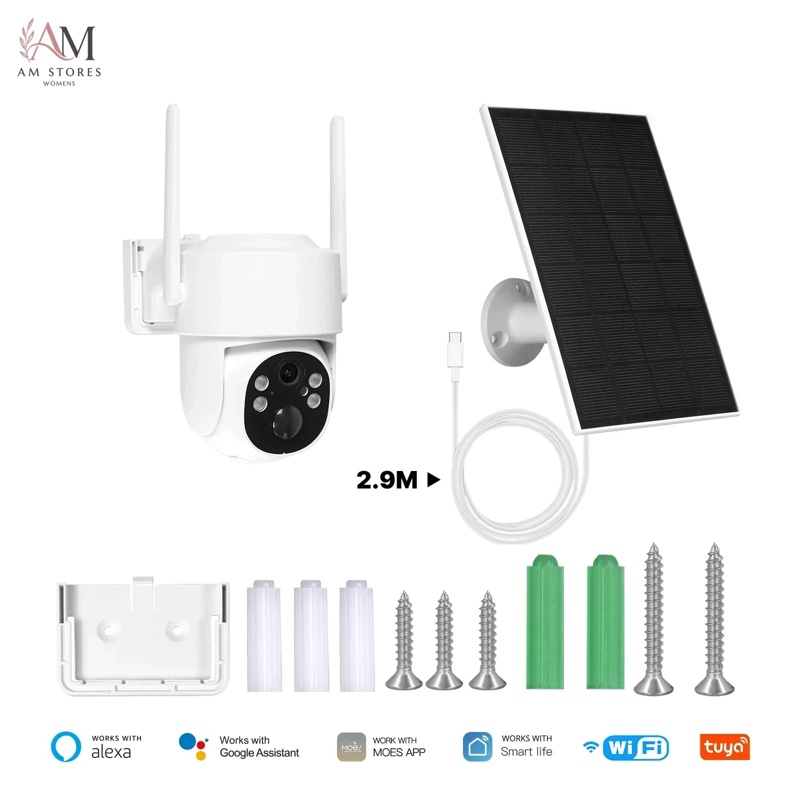 MOES 4G Wi-Fi Night Vision Security Camera with Water-Resistant - view 8