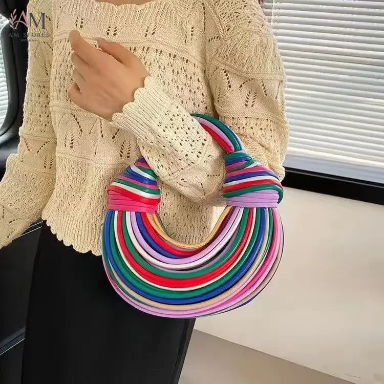 Women's Handwoven Knot Evening Bag - view 7