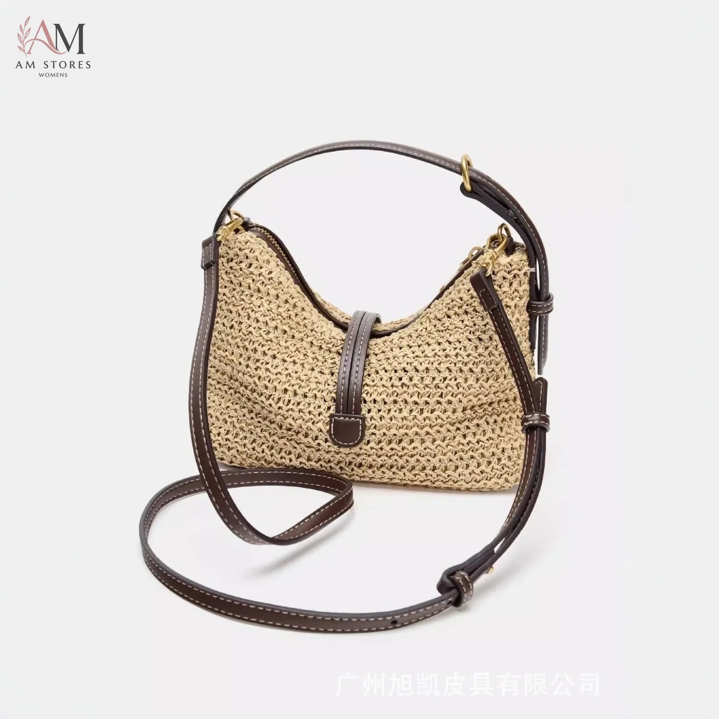 Women's Leather Vintage Crossbody Bag - view 7
