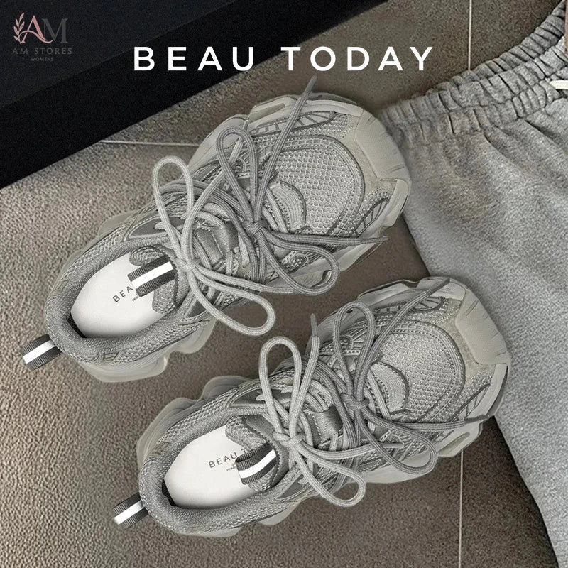 Women's Leather Sneakers - view 1