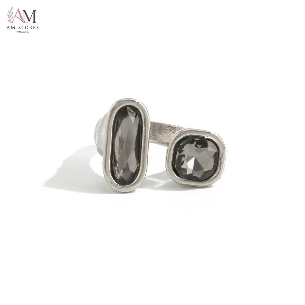 Acrylic Open Adjustable Women's Ring - view 5