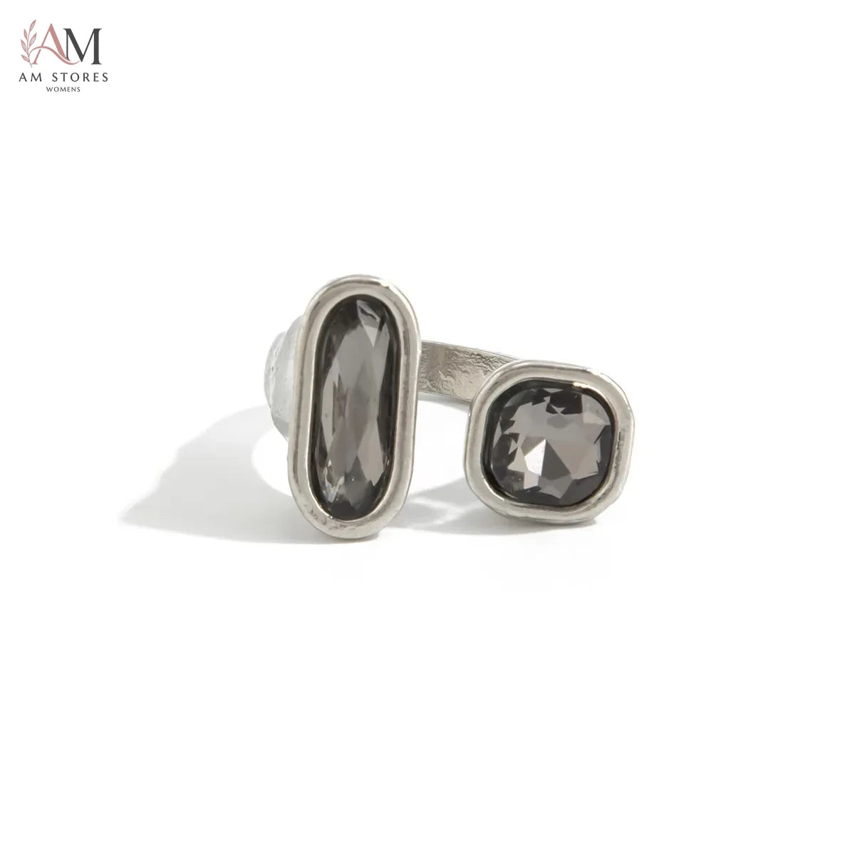 Acrylic Open Adjustable Women's Ring - view 5