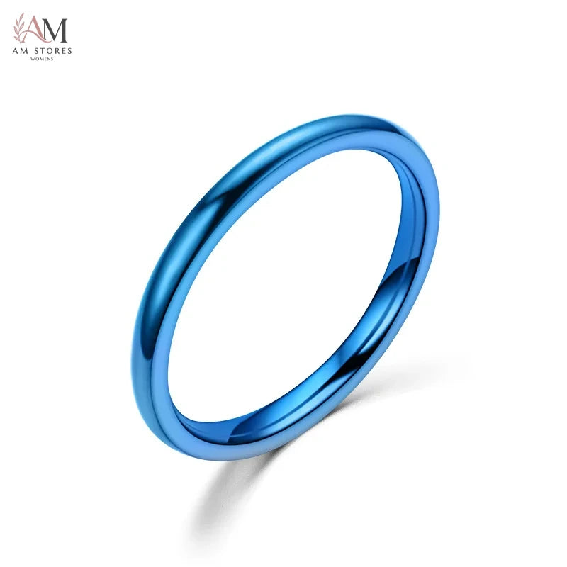 2mm Stainless Steel Girls' Ring - view 19