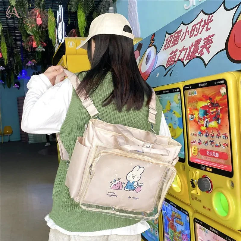 Women's Transparent Crossbody Bag - view 4