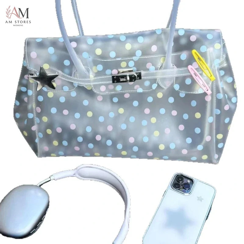 Women's Transparent Large-Capacity Crossbody Bag - view 5