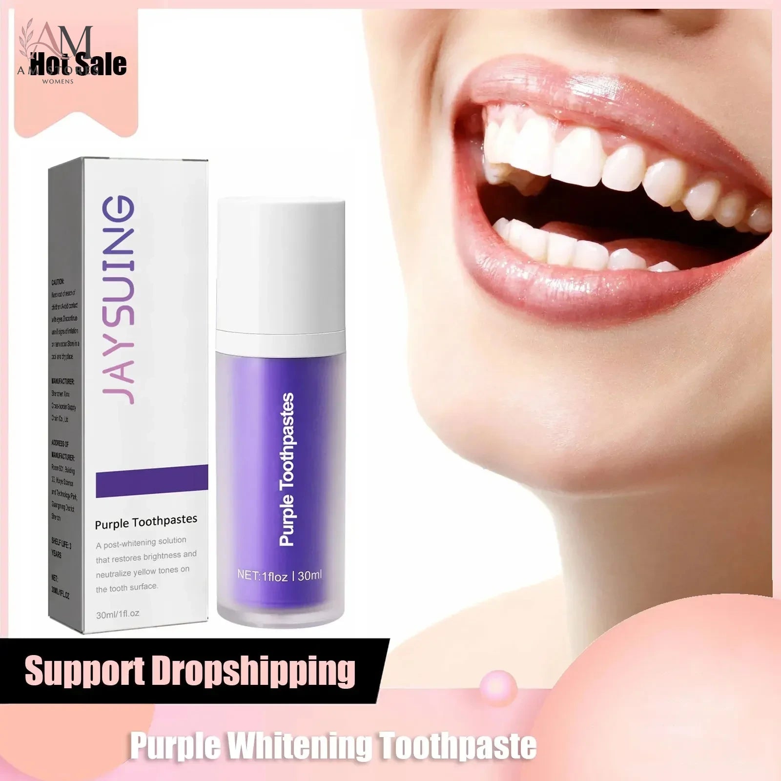 Fresh-Breath Purple Toothpaste - view 5