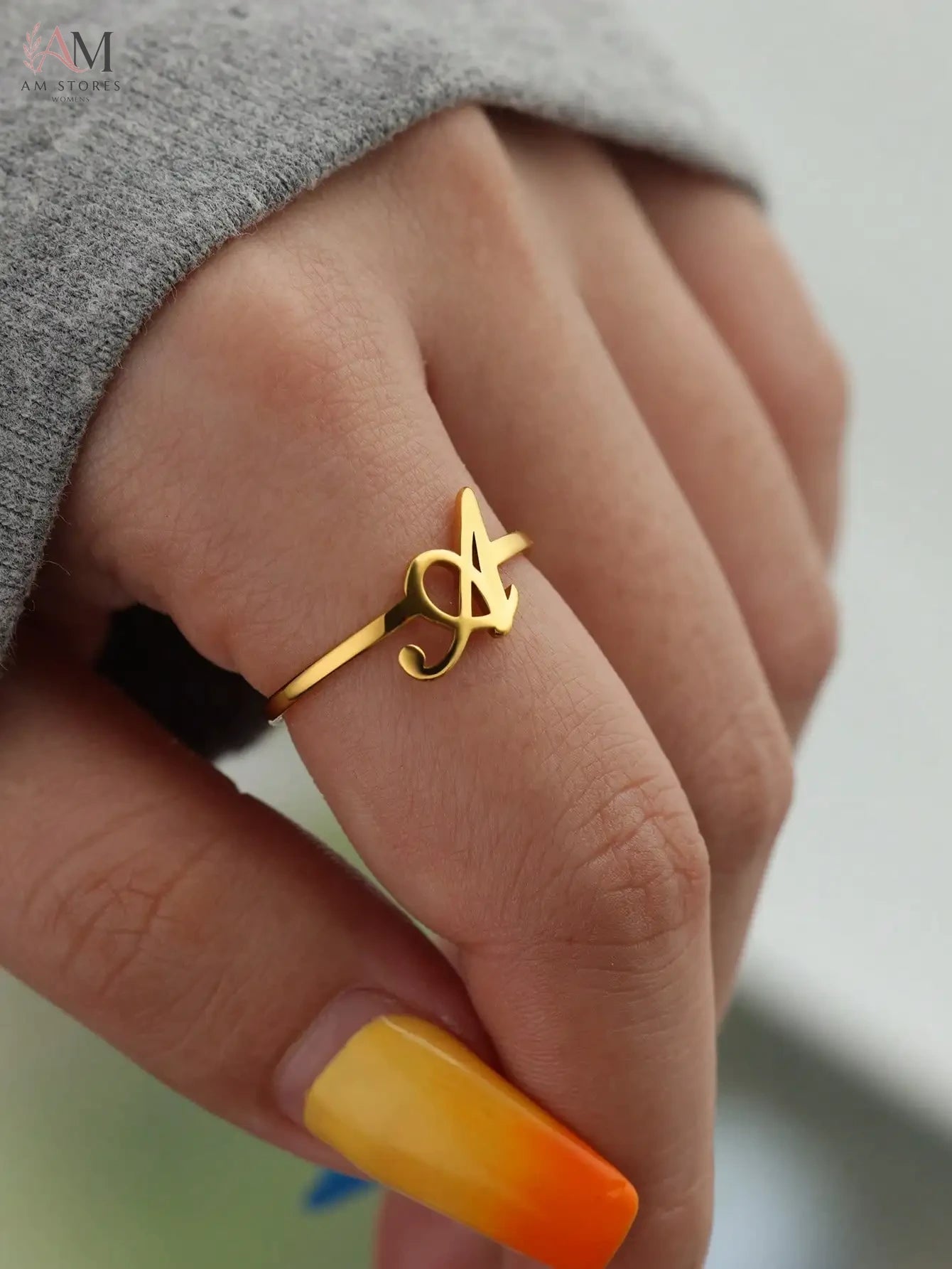 Stainless Steel Open Unisex Ring - view 7