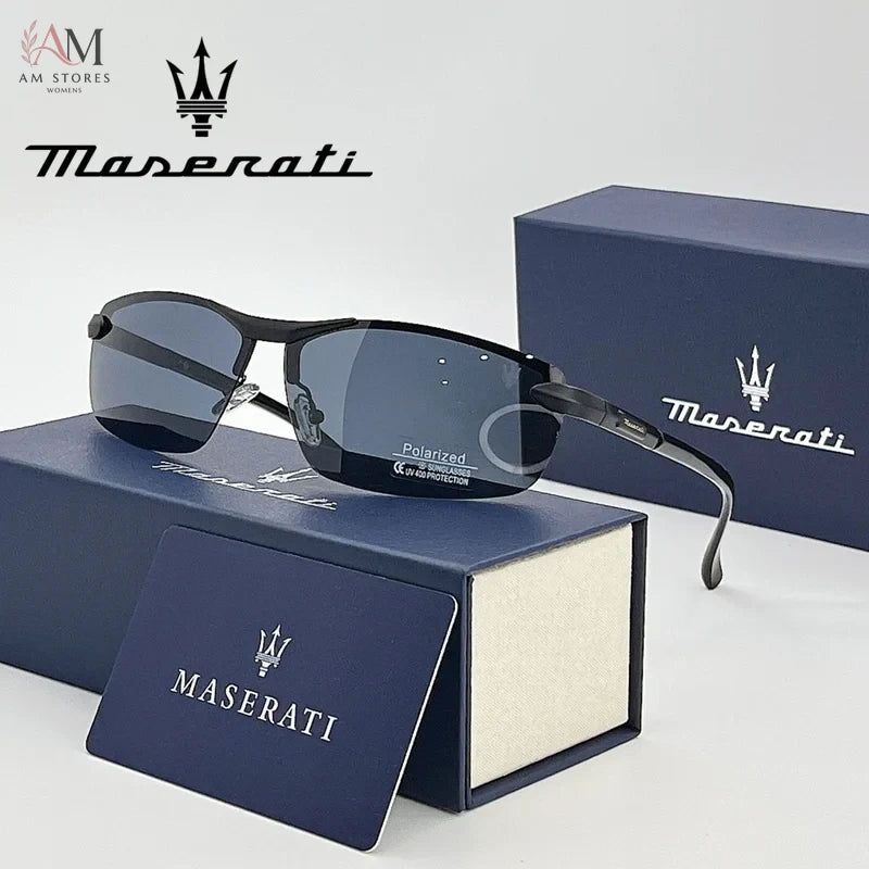 MASERATI Unisex Polarized Driving Sunglasses UV400 - view 9