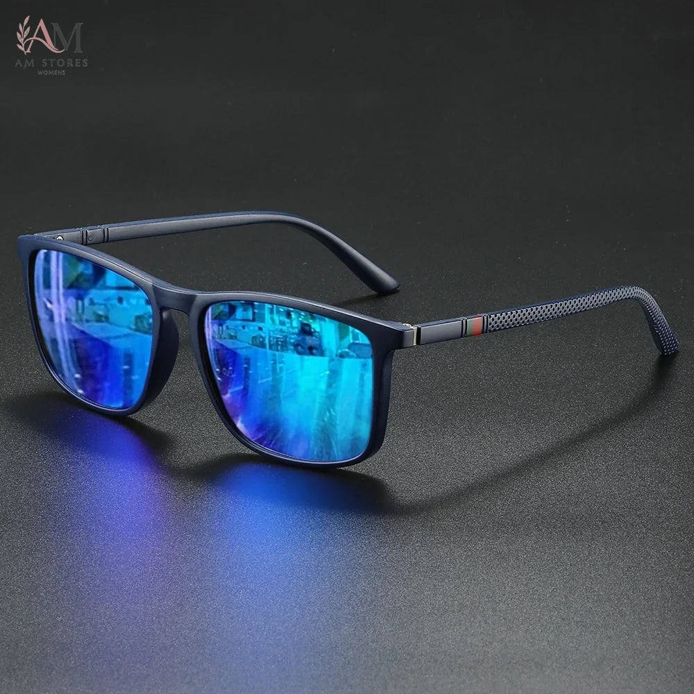 Unisex Vintage Square Polarized Cycling Sunglasses UV400 - view 13
