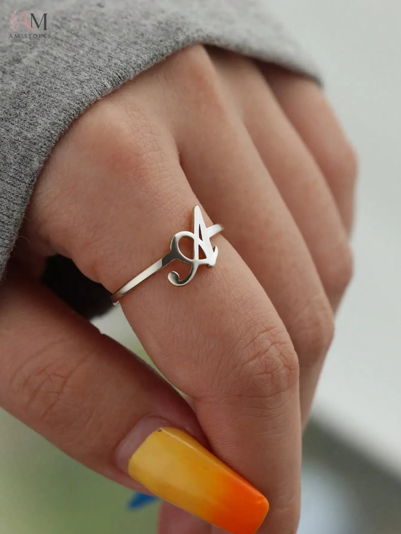 Stainless Steel Open Unisex Ring - view 8