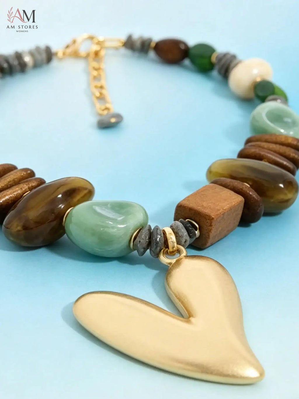 Bohemian Heart Pendant Women's Necklace - view 6